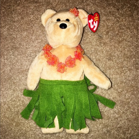Ty Beanie Babies Alana The Bear - Picture 3 of 4